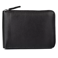 Emblem Zip-Around Billfold
