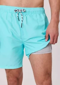 Mens Aqua Comfort Lined Swim Short