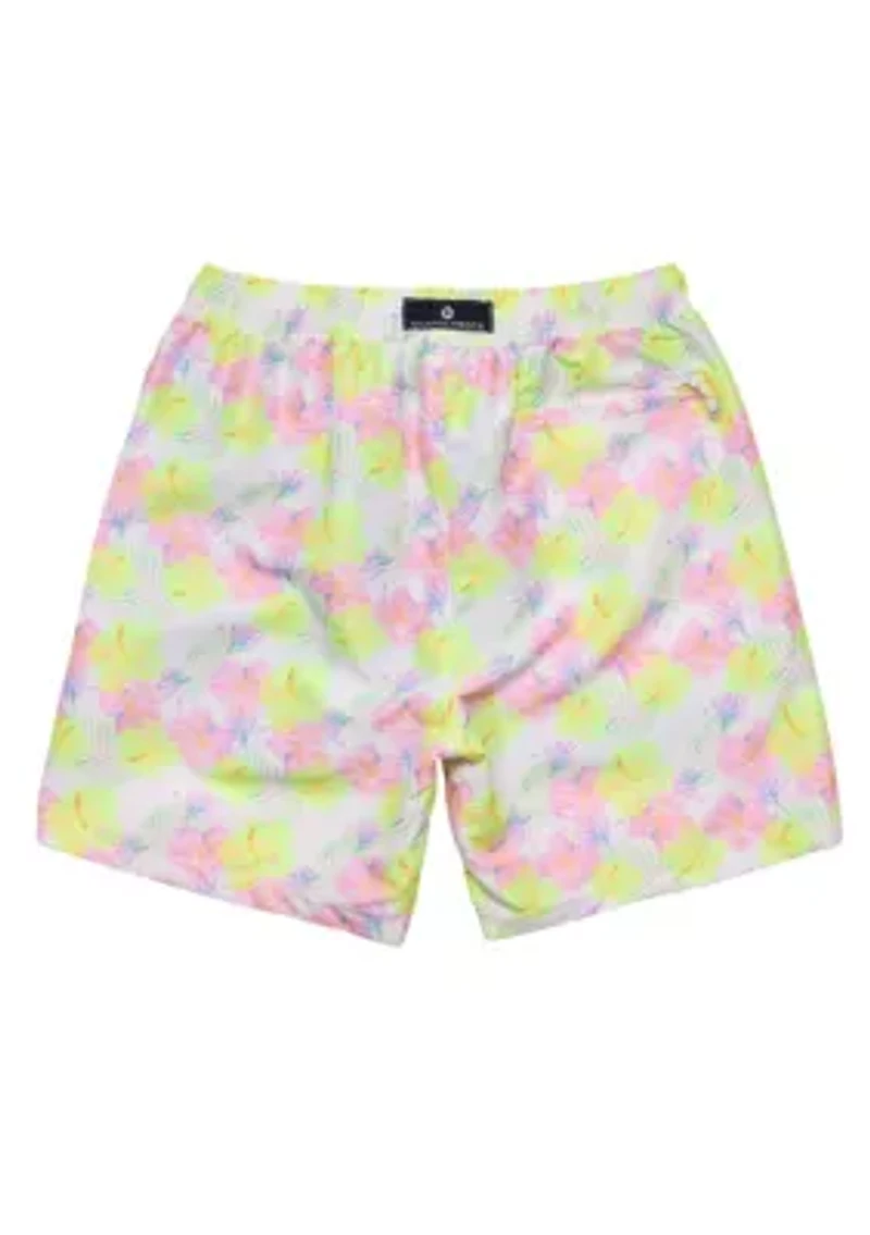 Mens Aloha Vacay Recycled Swim Short