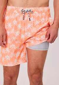 Mens Aloha Vacay Recycled Swim Short