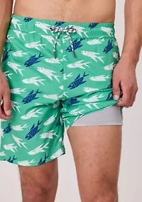 Mens Off The Hook Swim Short
