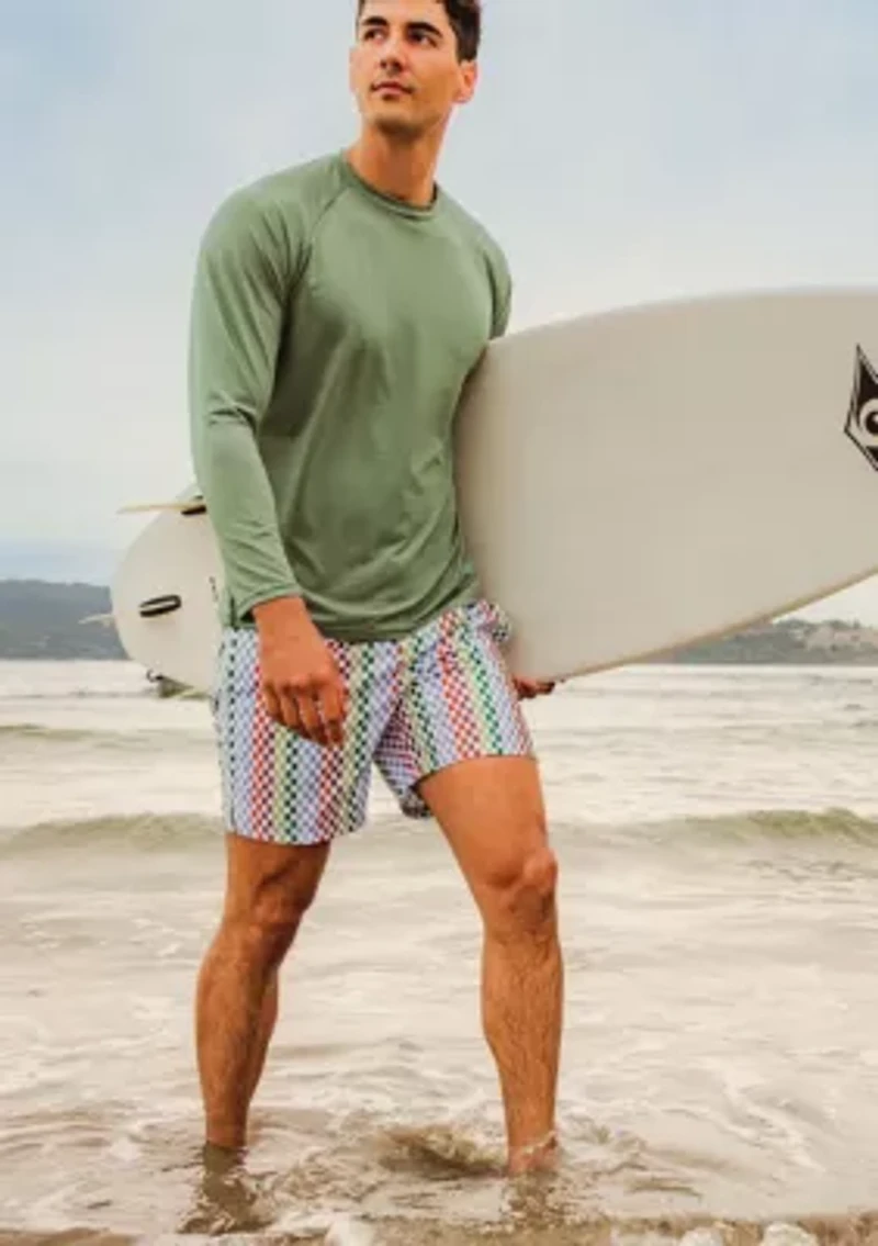 Mens Block Party Swim Short