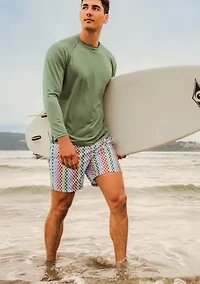 Mens Block Party Swim Short