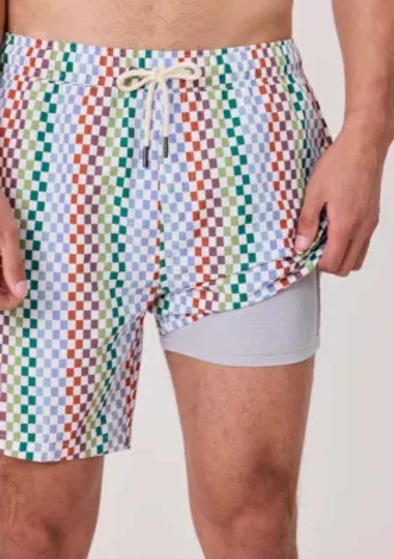Mens Block Party Swim Short