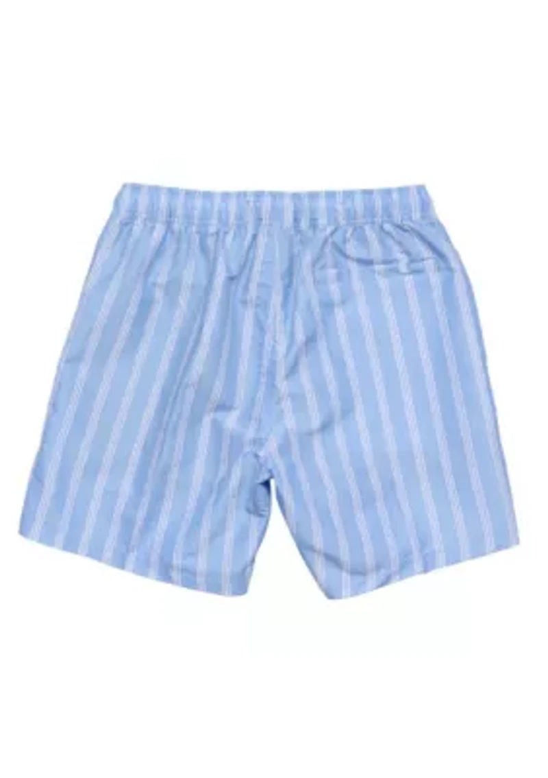 Mens Ocean Drive Stripe Swim Short