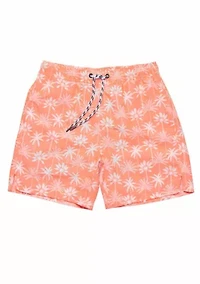 Mens Cali Palms Recycled Swim Short