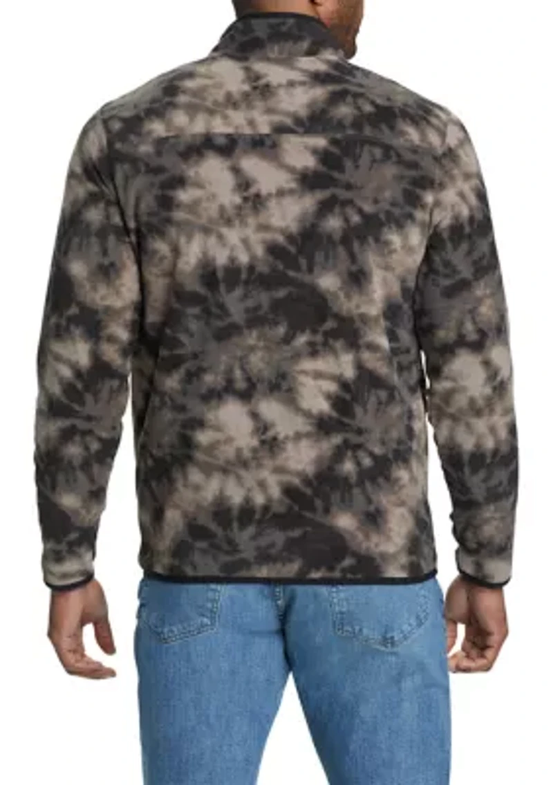 Men's Chutes Mock Neck Fleece Pullover