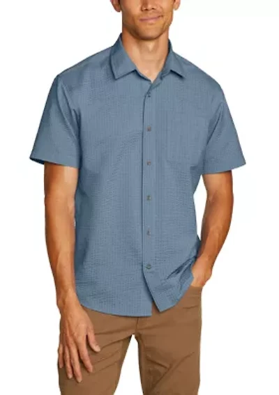 Men's Pack It Tech Seersucker Shirt