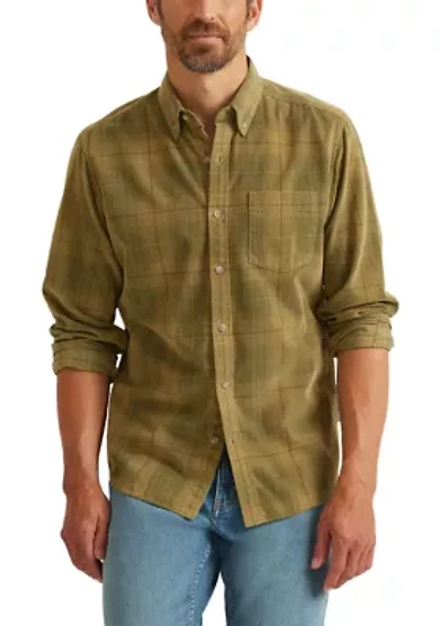 Long Sleeve Corduroy Shirt