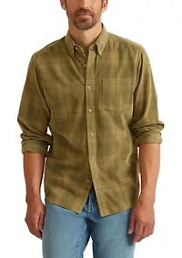 Long Sleeve Corduroy Shirt