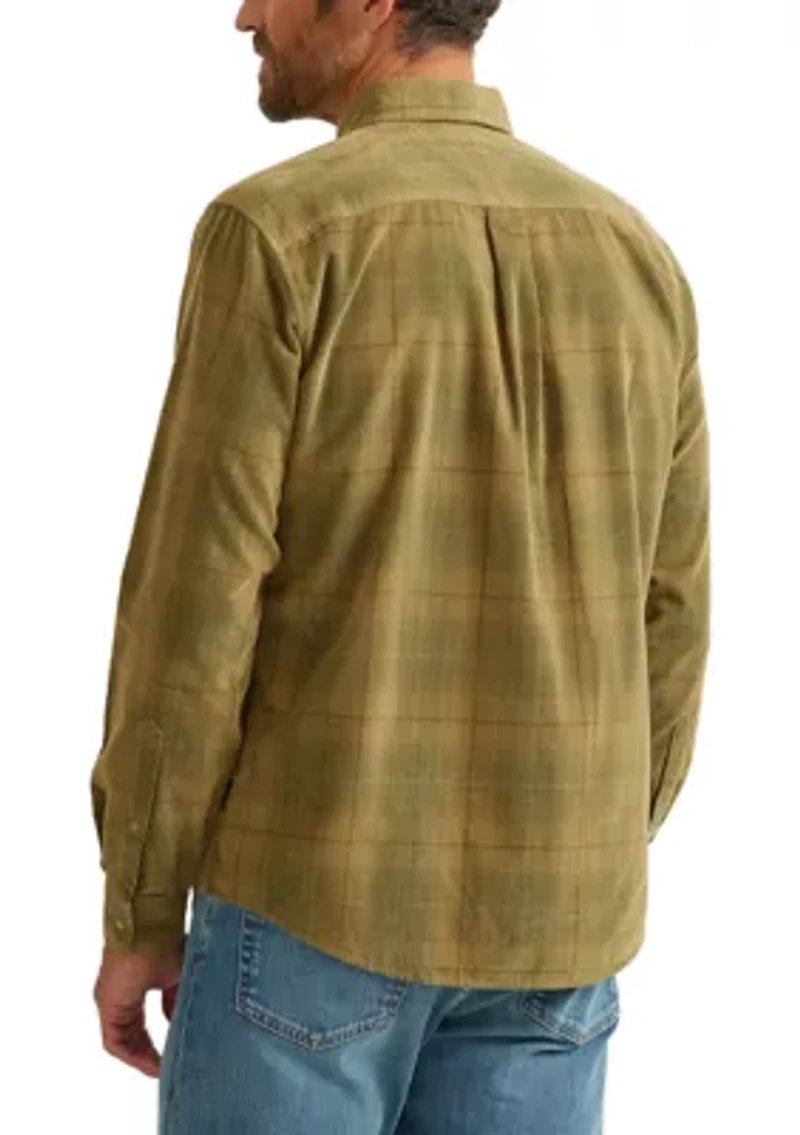 Long Sleeve Corduroy Shirt