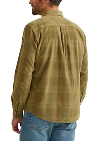 Long Sleeve Corduroy Shirt