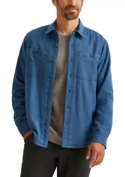 Men's Eddie's Field Fleece Lined Flannel Shirt Jacket