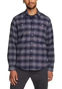 Men's Eddie's Field Fleece Lined Flannel Shirt Jacket