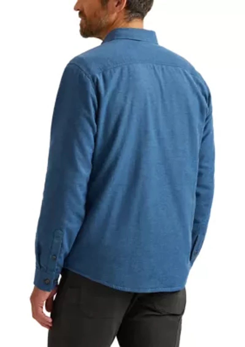 Men's Eddie's Field Fleece Lined Flannel Shirt Jacket