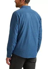 Men's Eddie's Field Fleece Lined Flannel Shirt Jacket