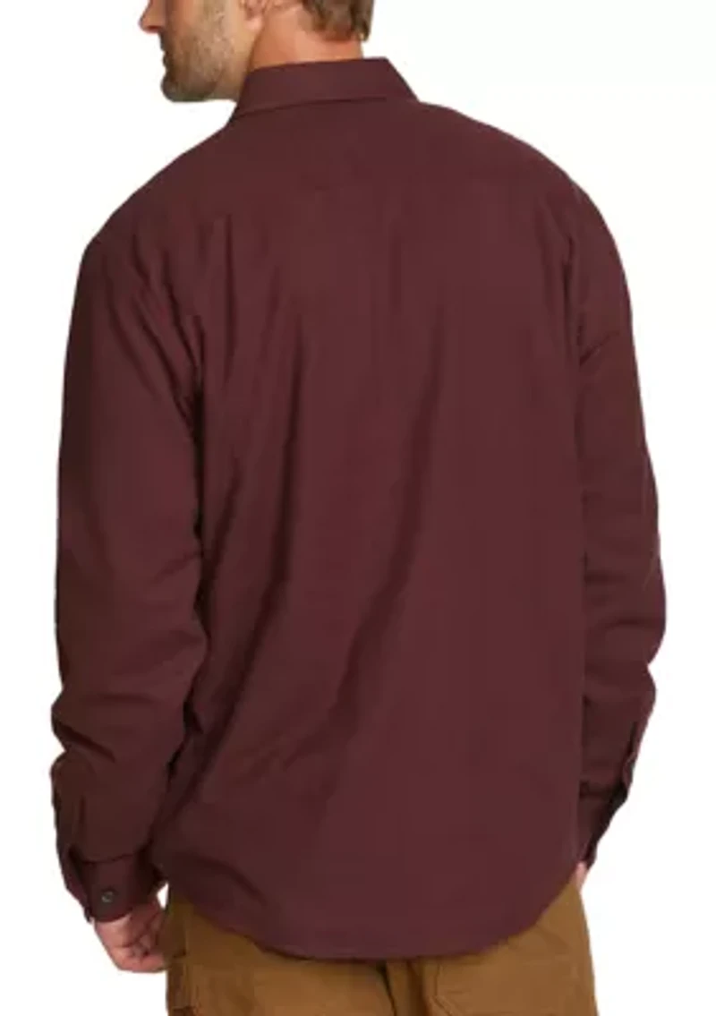 Men's Eddie's Field Fleece Lined Flannel Shirt Jacket