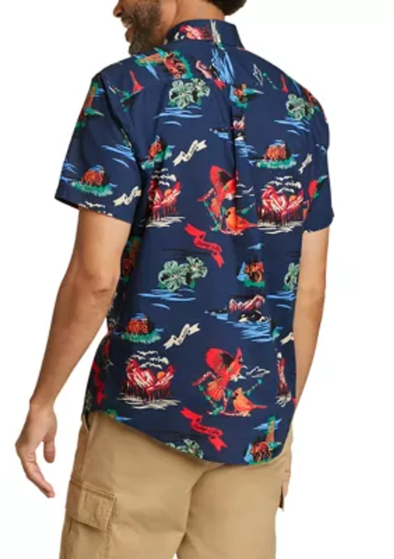 Men's Baja Short Sleeve Printed Shirt