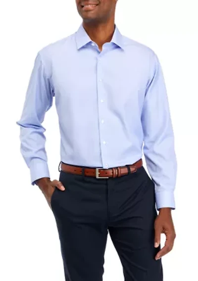 Pin Checkered Dress Shirt
