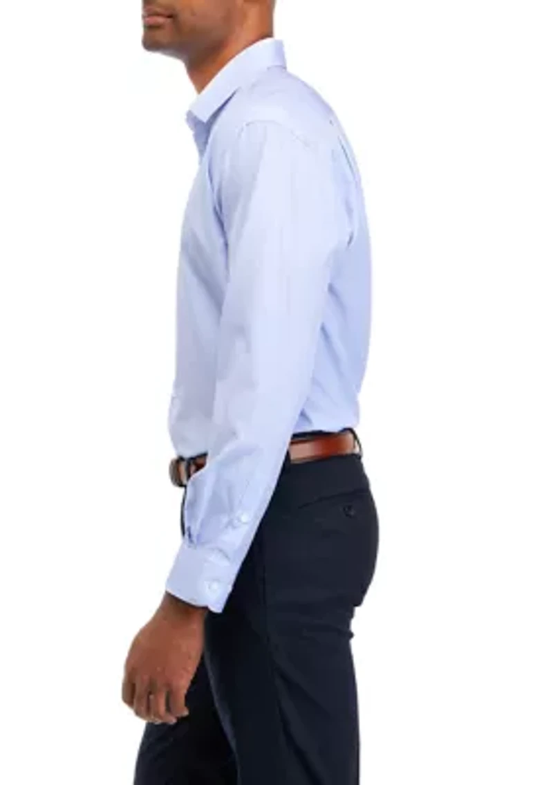 Pin Checkered Dress Shirt