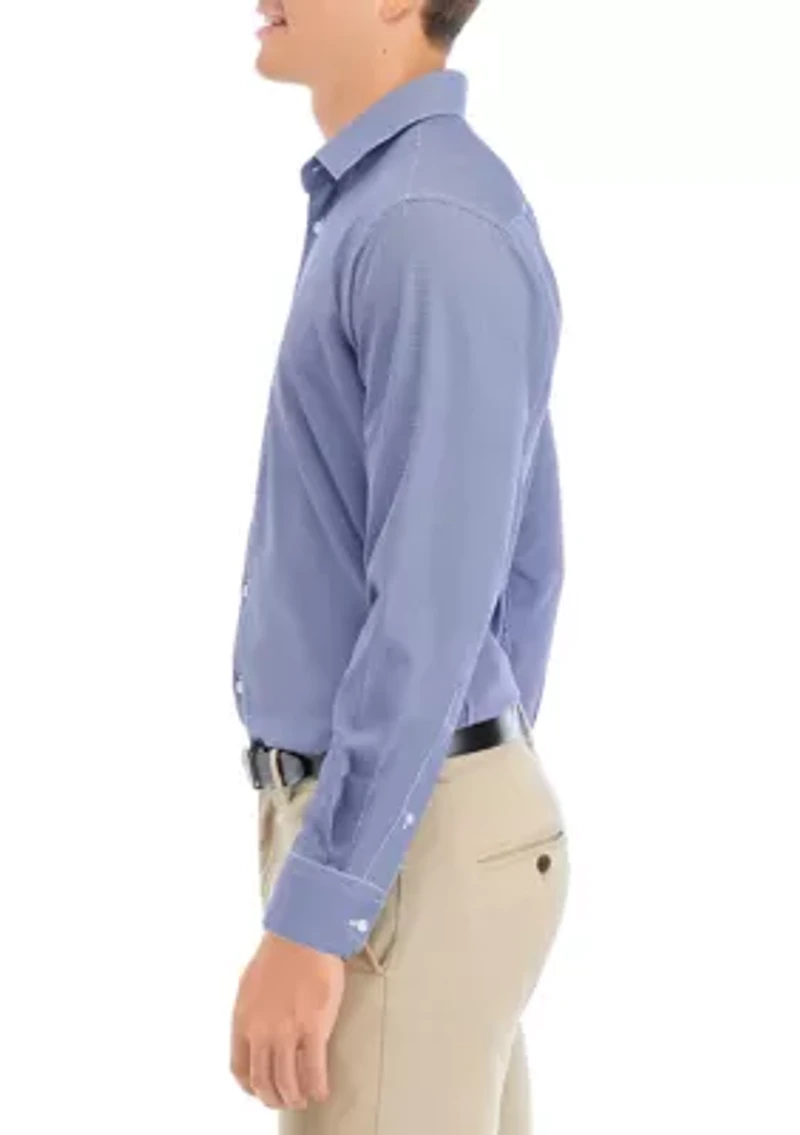 Pin Checks Dress Shirt