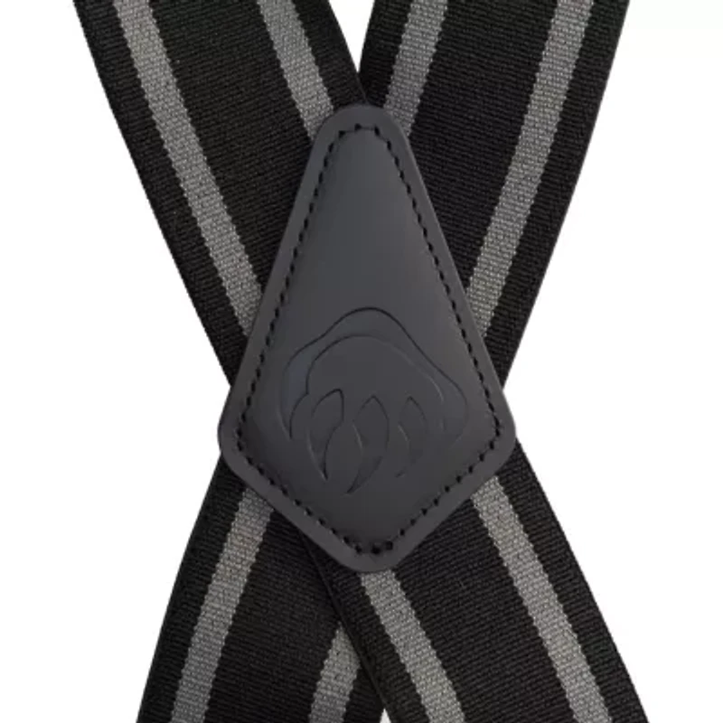 Wolverine Work Suspender with Stripes - Black/Red