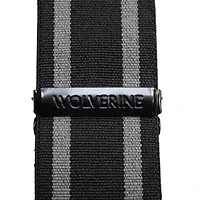 Wolverine Work Suspender with Stripes - Black/Red
