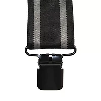 Wolverine Work Suspender with Stripes - Black/Red