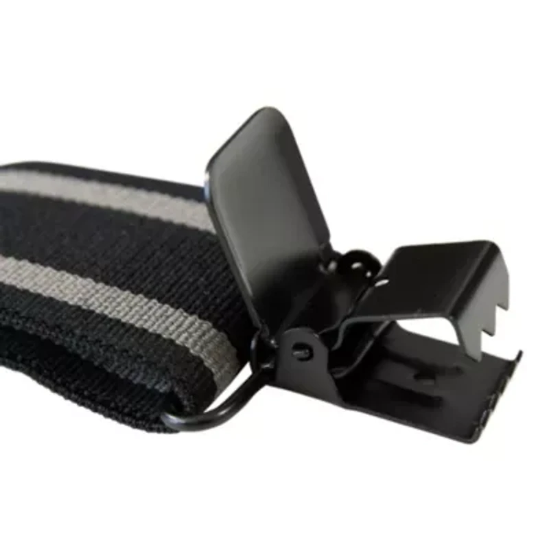 Wolverine Work Suspender with Stripes - Black/Red