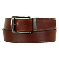 Smooth Leather Reversible Belt