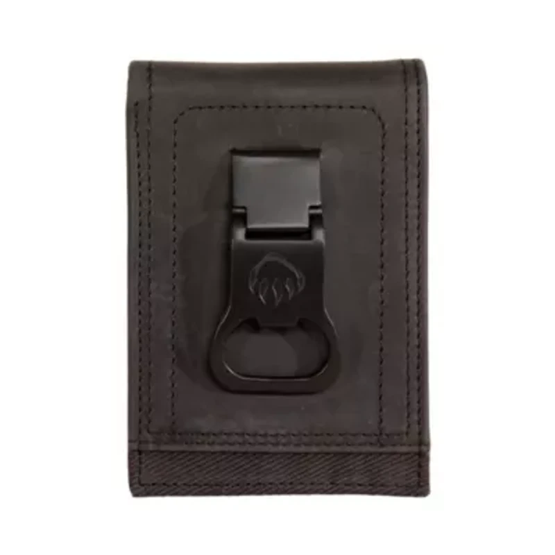 WOLVERINE Canvas and Leather Front Pocket Wallet
