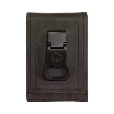 WOLVERINE Canvas and Leather Front Pocket Wallet