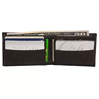 WOLVERINE Canvas and Leather Front Pocket Wallet