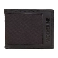 WOLVERINE Canvas and Leather Bifold Wallet