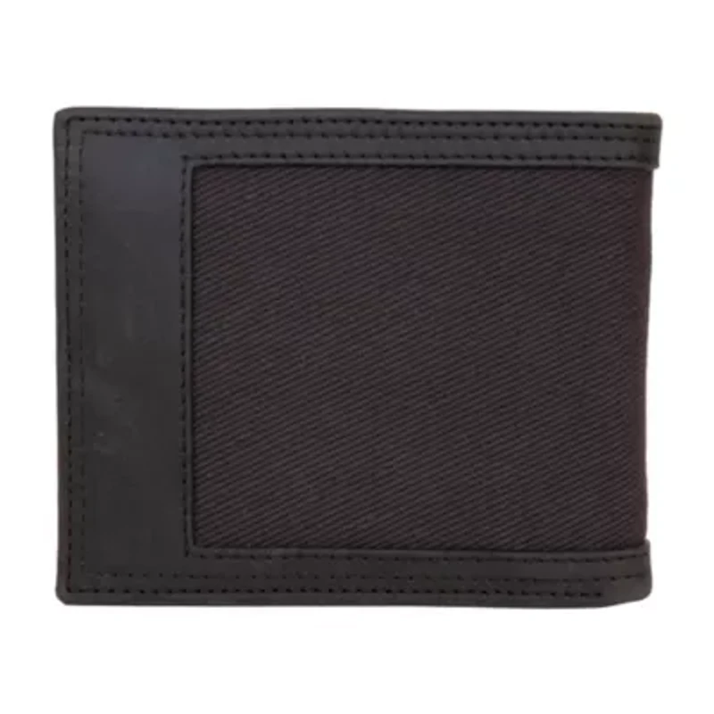 WOLVERINE Canvas and Leather Bifold Wallet