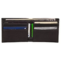 WOLVERINE Canvas and Leather Bifold Wallet