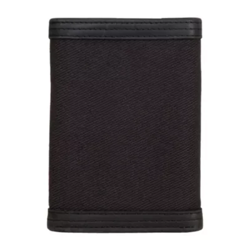 WOLVERINE Canvas and Leather Trifold Wallet