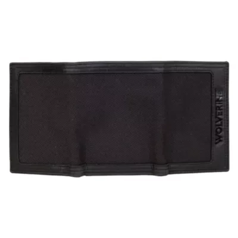 WOLVERINE Canvas and Leather Trifold Wallet