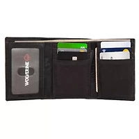 WOLVERINE Canvas and Leather Trifold Wallet