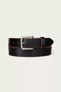 Raw Cut Edged Leather Jean Belt