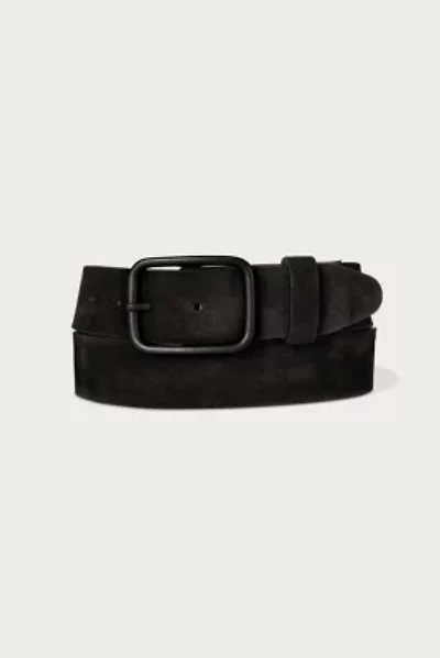 Distressed Suede Leather Belt