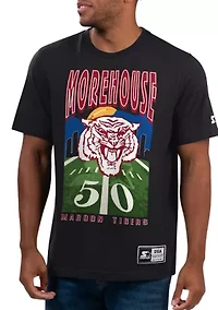 NCAA Morehouse Maroon Tigers 50 Yard Graphic T-Shirt