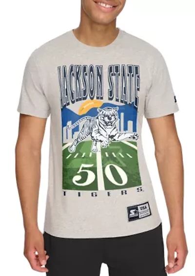 NCAA Jackson State Tigers 50 Yard Graphic T-Shirt