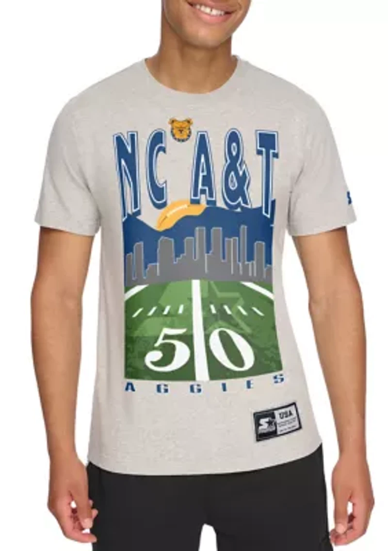 NCAA NC A&T Aggies 50 Yard Graphic T-Shirt