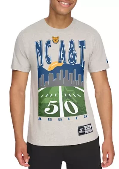 NCAA NC A&T Aggies 50 Yard Graphic T-Shirt