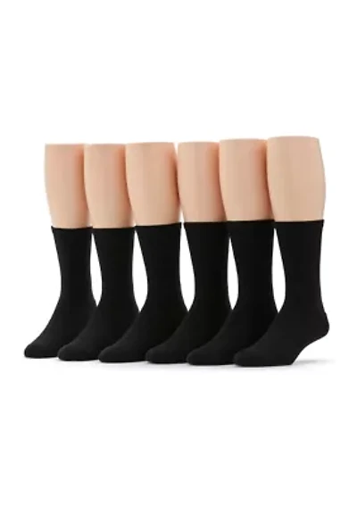 Crew Socks - 6 Pack