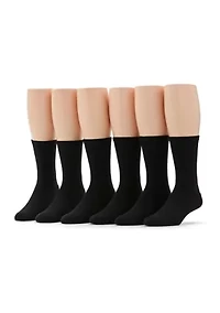 Crew Socks - 6 Pack