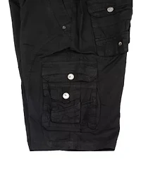 Men's Belted 12.5" Inseam Knee Length Cargo Shorts