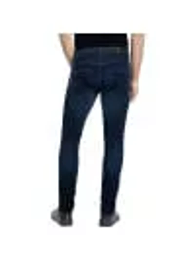 CULTURA Men's Slim Tapered Leg Stretch Jeans