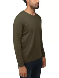 X RAY Men's Long Sleeve V-Neck T-Shirt